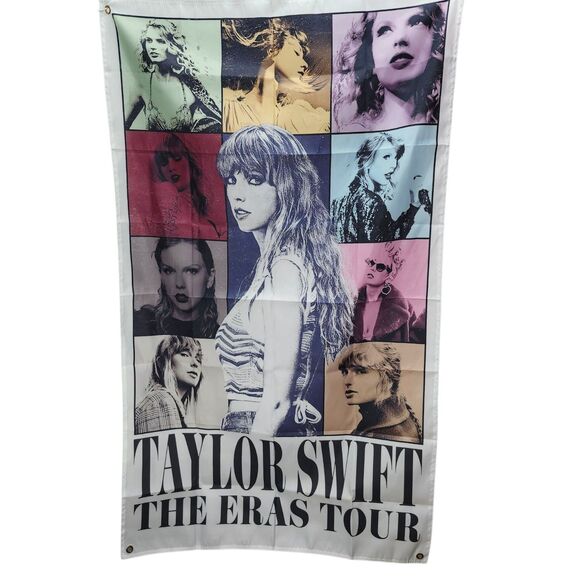 Taylor Swift The Eras Tour Tapestry Large Banner 59" X 35" Wall Hanging Swifties - Picture 2 of 10